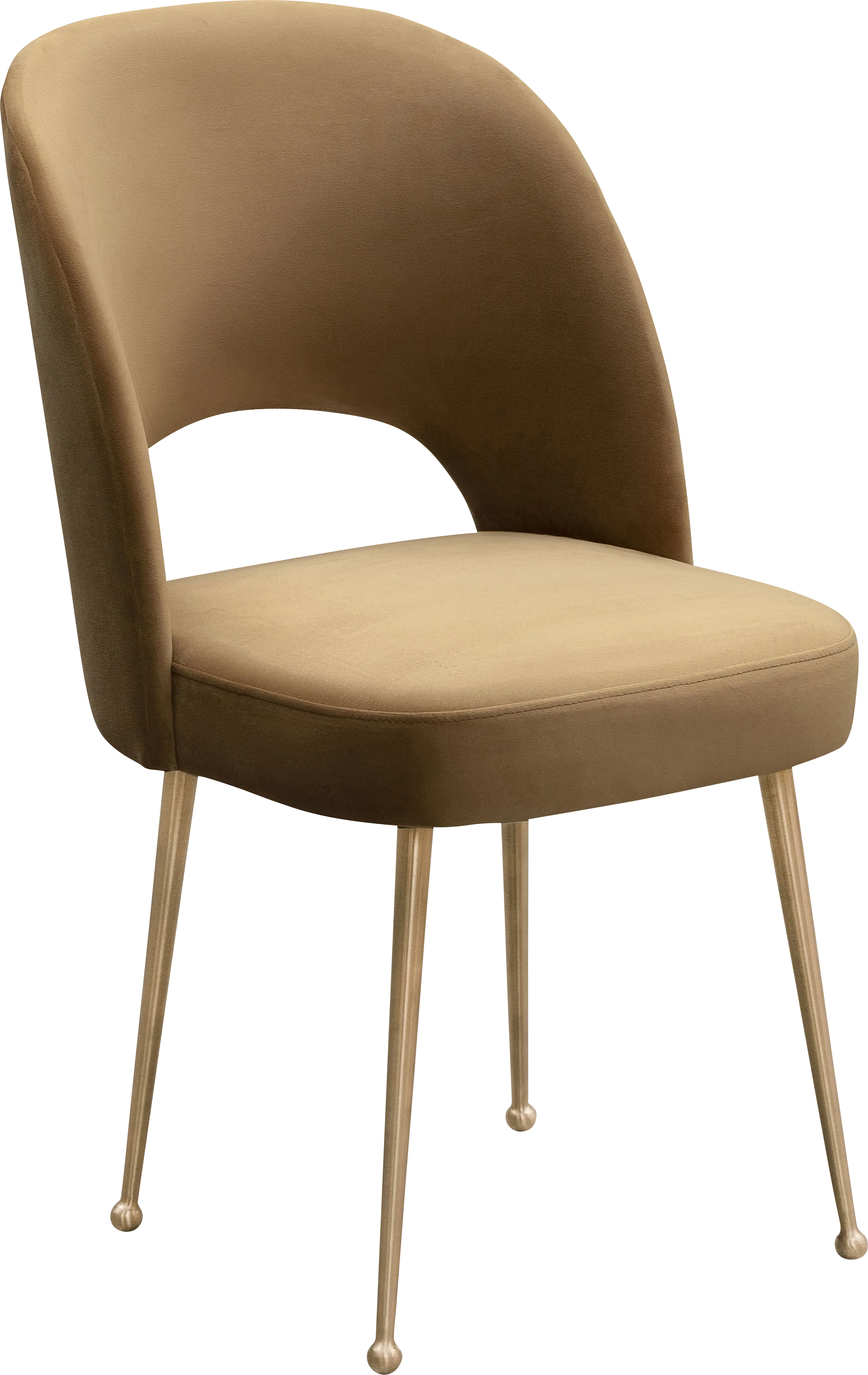 Chelsera Cognac Dining Chair - Thumbnail - Image 1