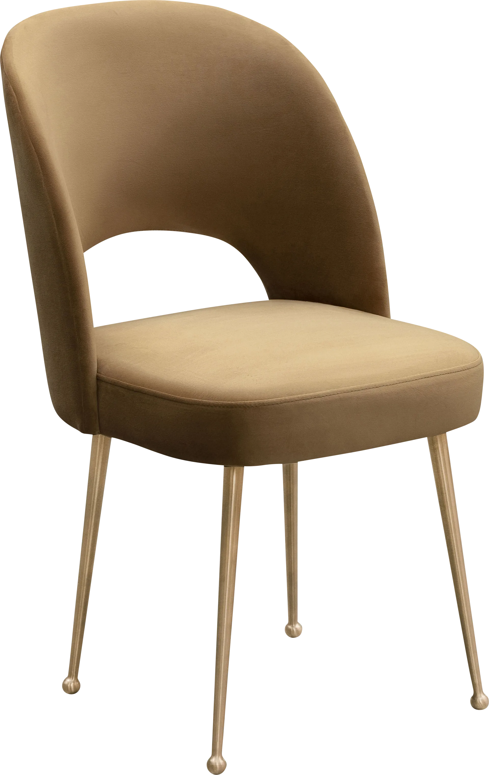 Chelsera Cognac Dining Chair - Image 1