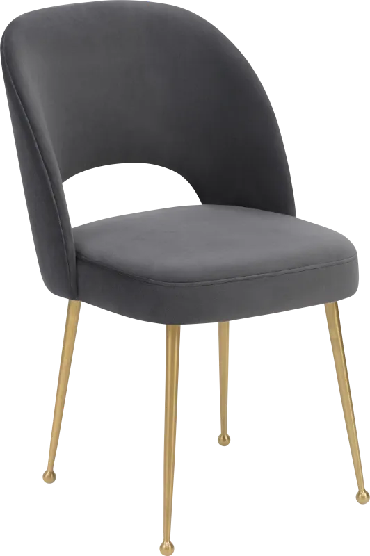 Chelsera Dark Gray Dining Chair