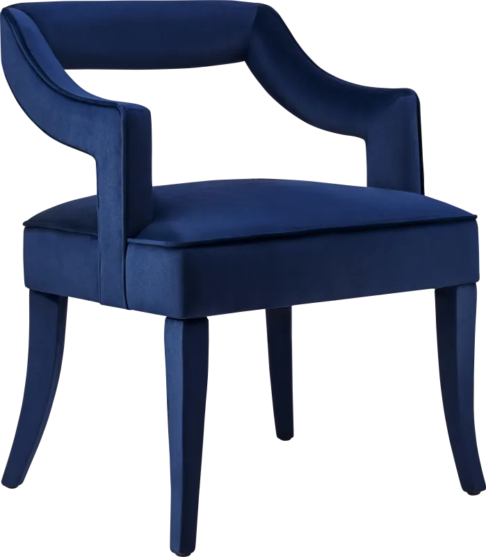 Lenorelle Navy Arm Chair