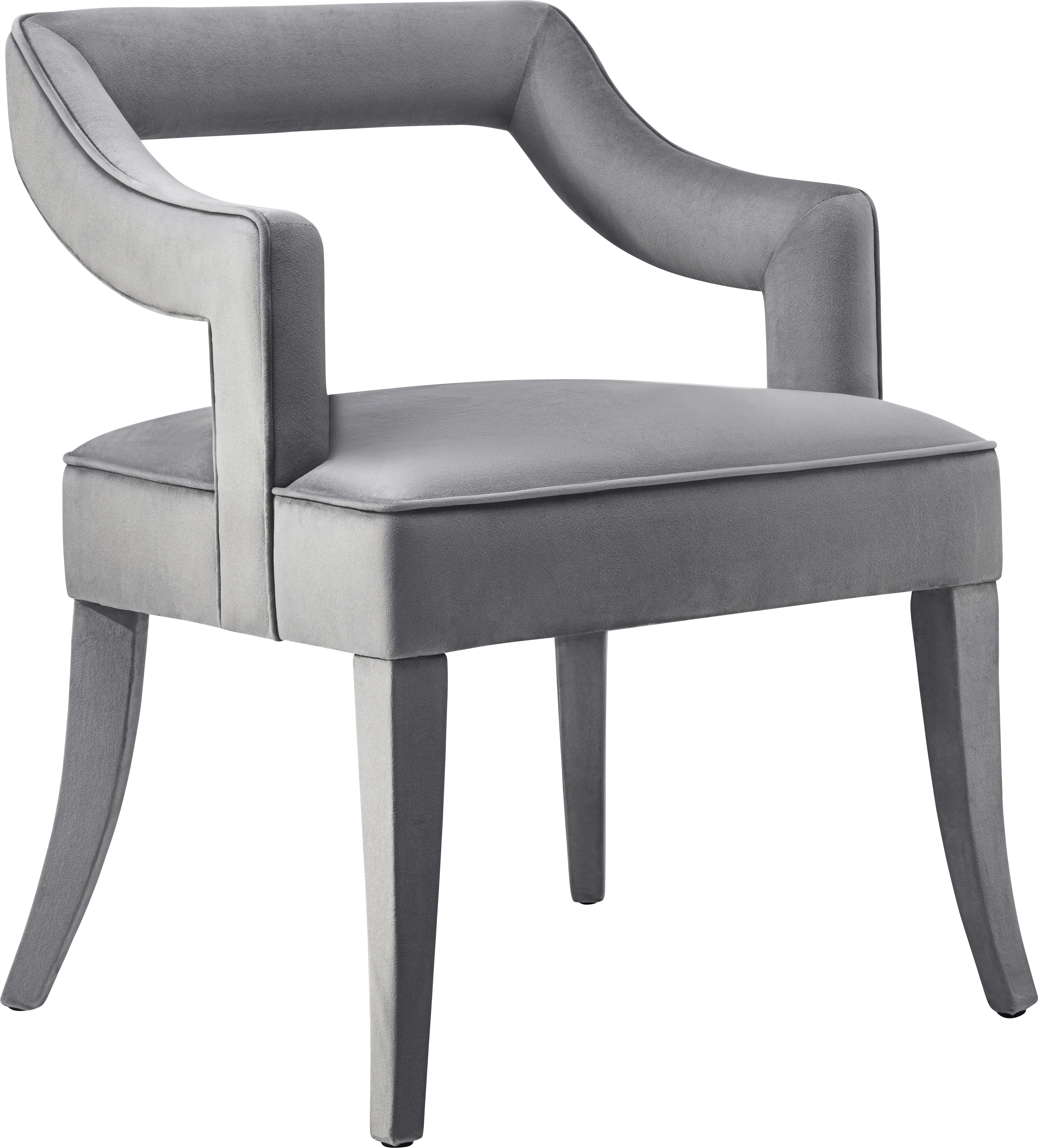Lenorelle Gray Arm Chair - Thumbnail - Image 1