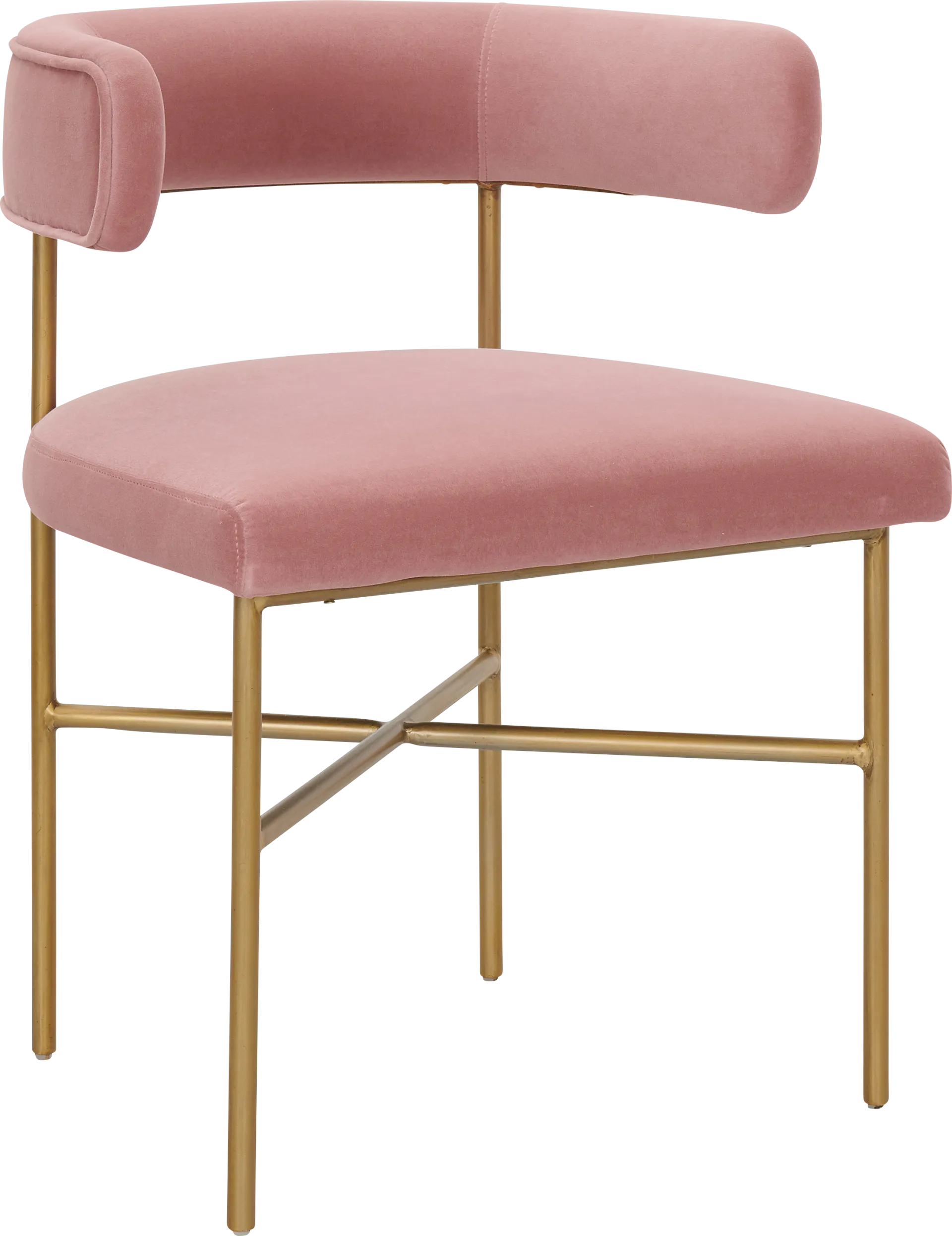 Luna Ann Blush Dining Chair - Image 1