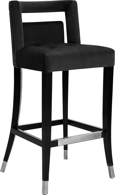Saraelle Black Counter Height Stool