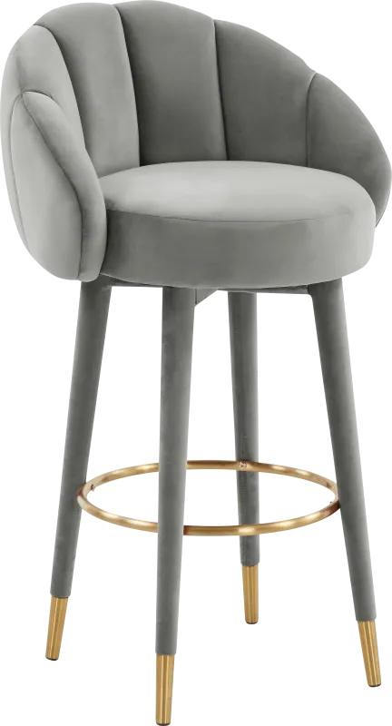 Juleane Light Gray Barstool
