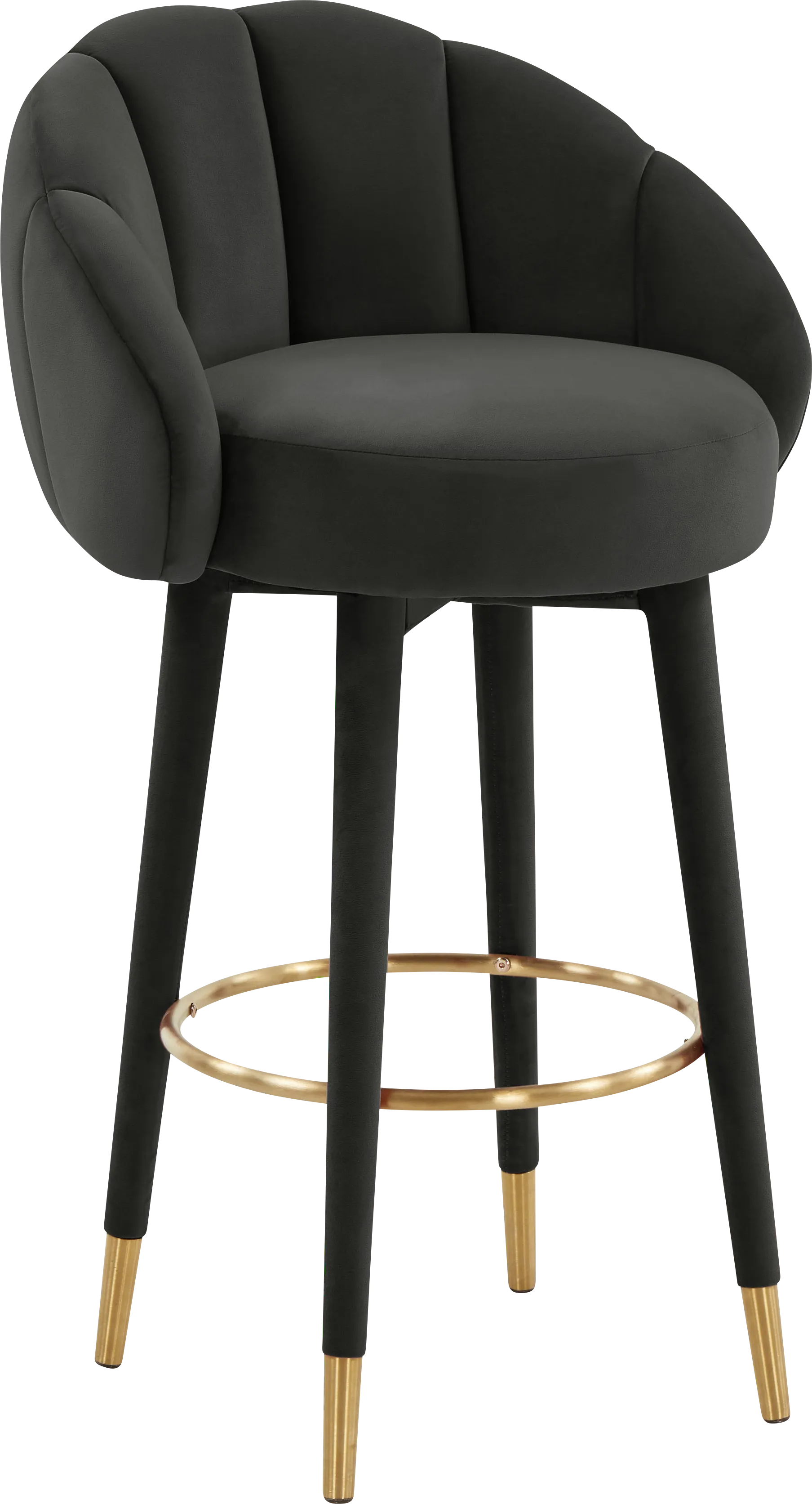 Juleane Black Barstool - Thumbnail - Image 1