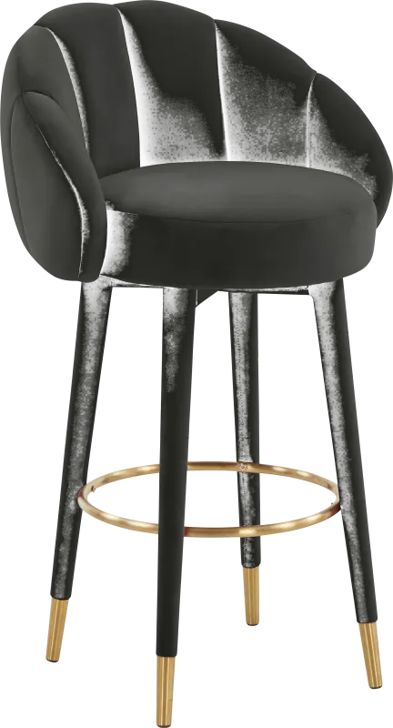Juleane Black Barstool