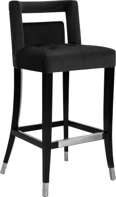 Saraelle Black Barstool