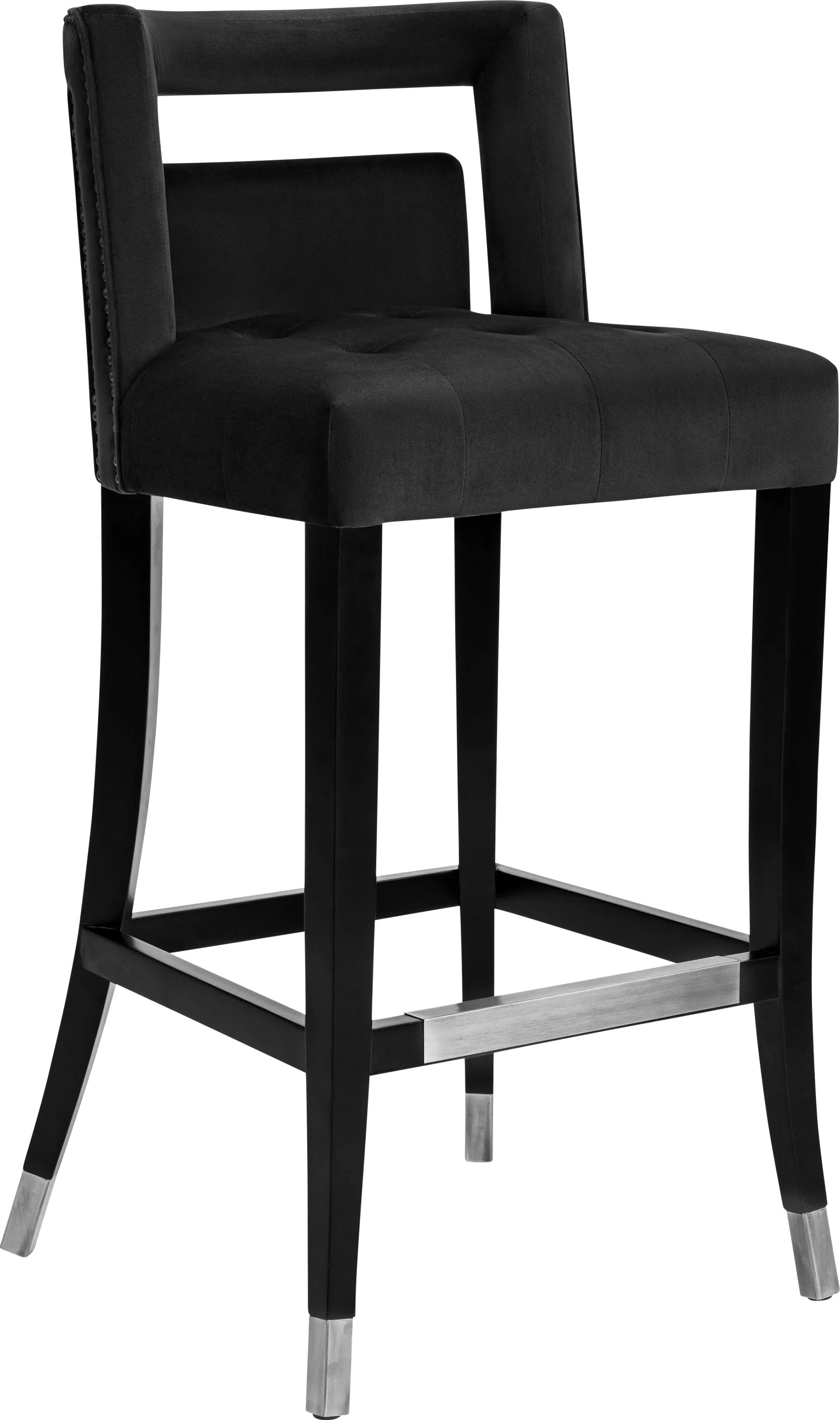 Saraelle Black Barstool - Image 1