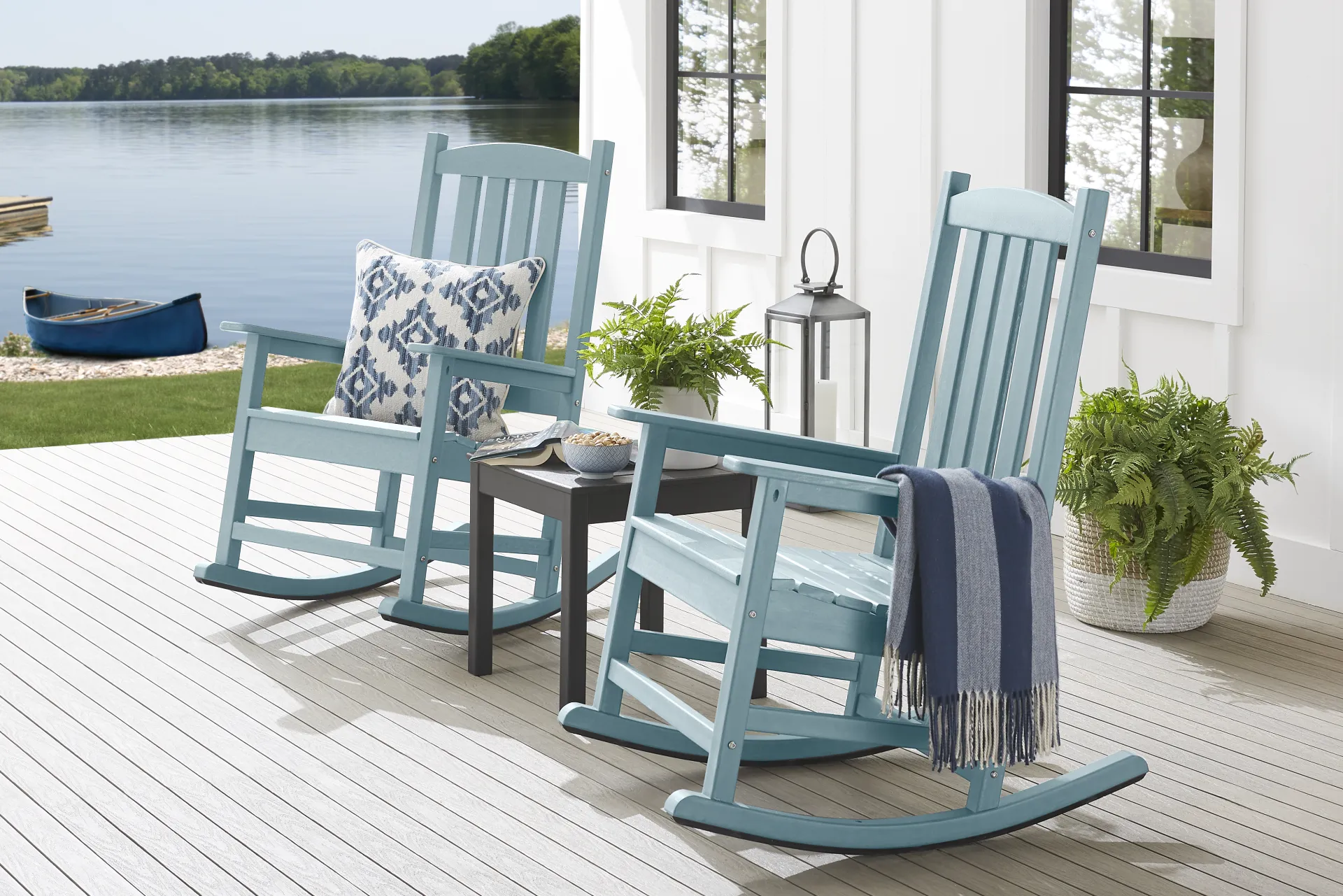 Brocky Sky Outdoor Rocking Chair - Image 2