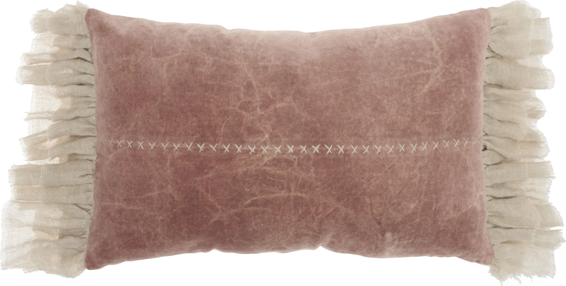 Kids Rhoda Blush Accent Pillow - Image 1
