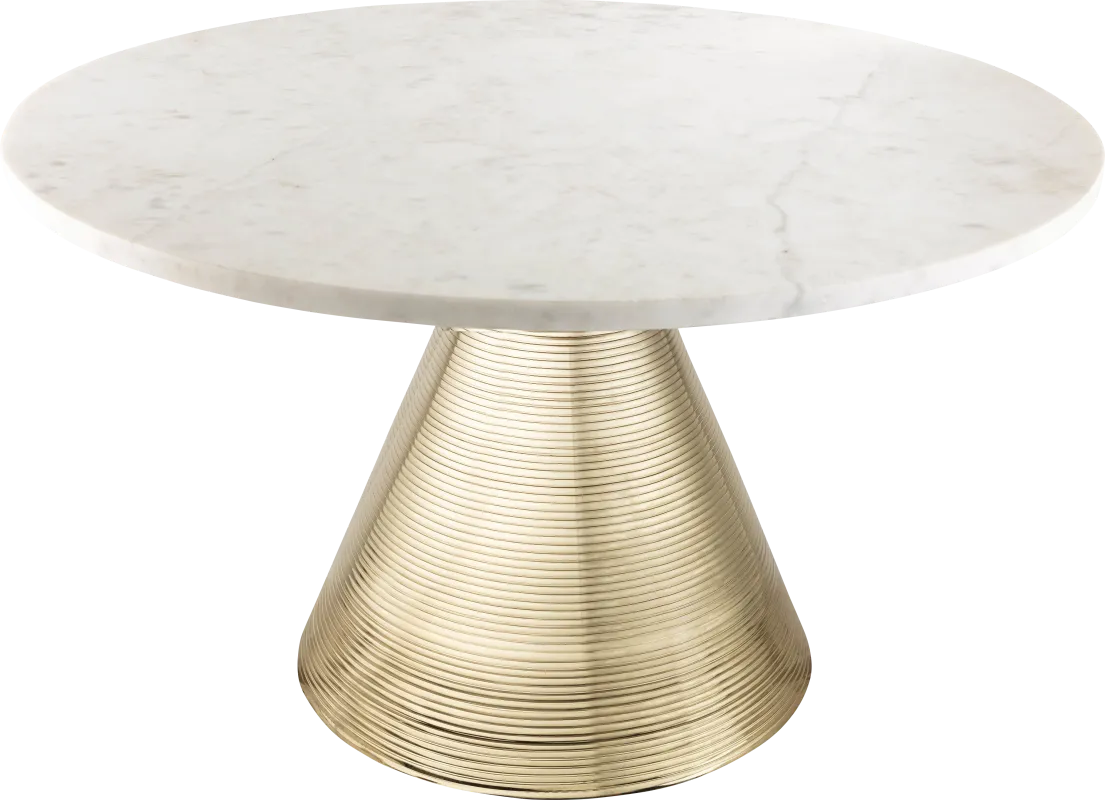 Beaulee Gold Cocktail Table