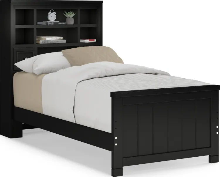 3 pc twin bookcase bed