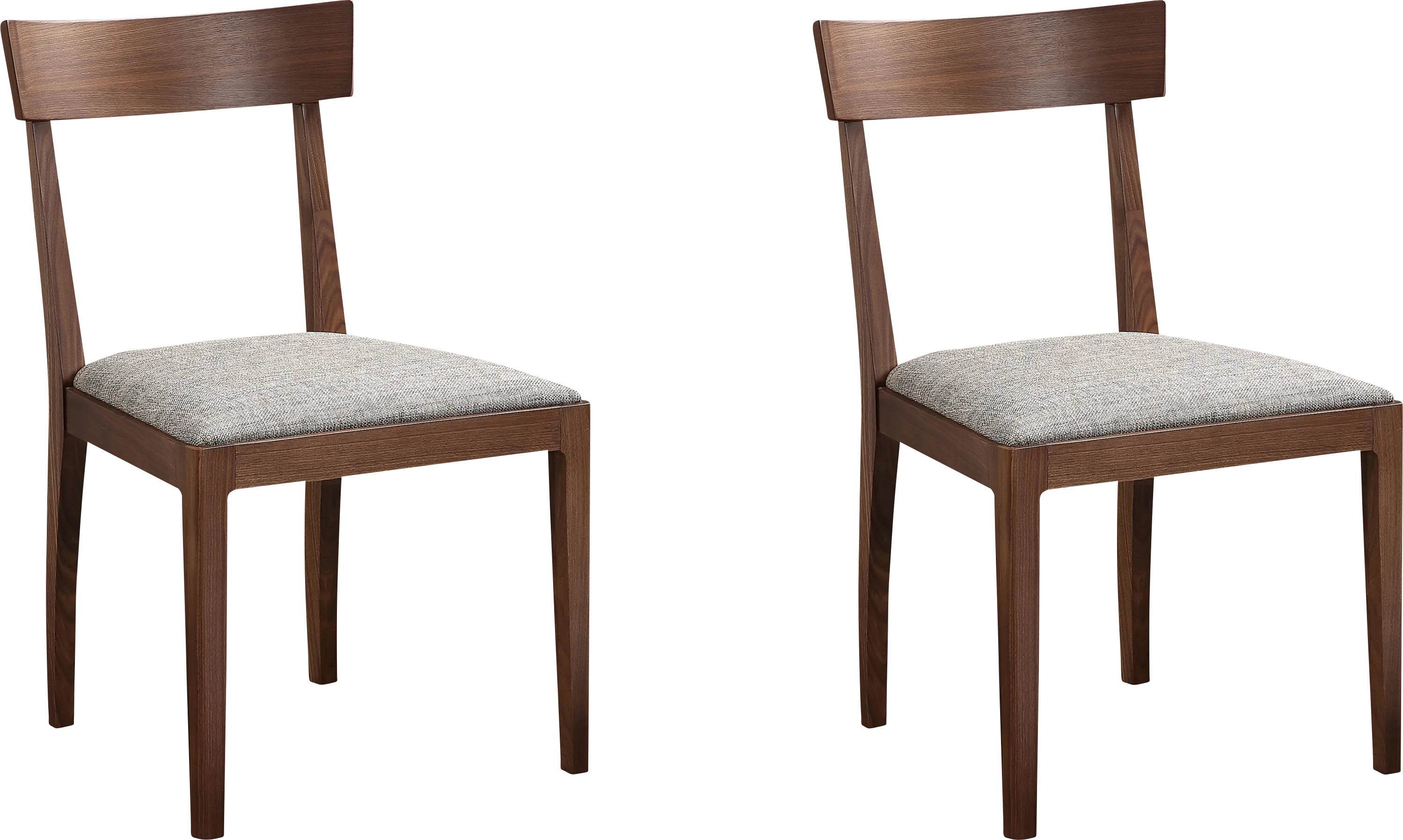 Acuba Brown Side Chair, Set of 2 - Thumbnail - Image 1