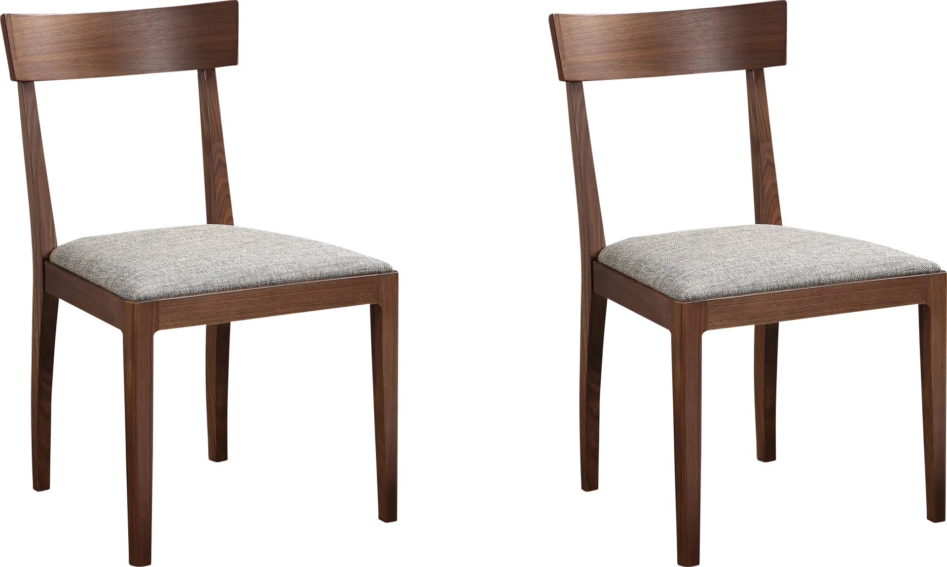 Acuba Brown Side Chair, Set of 2 - Image 1
