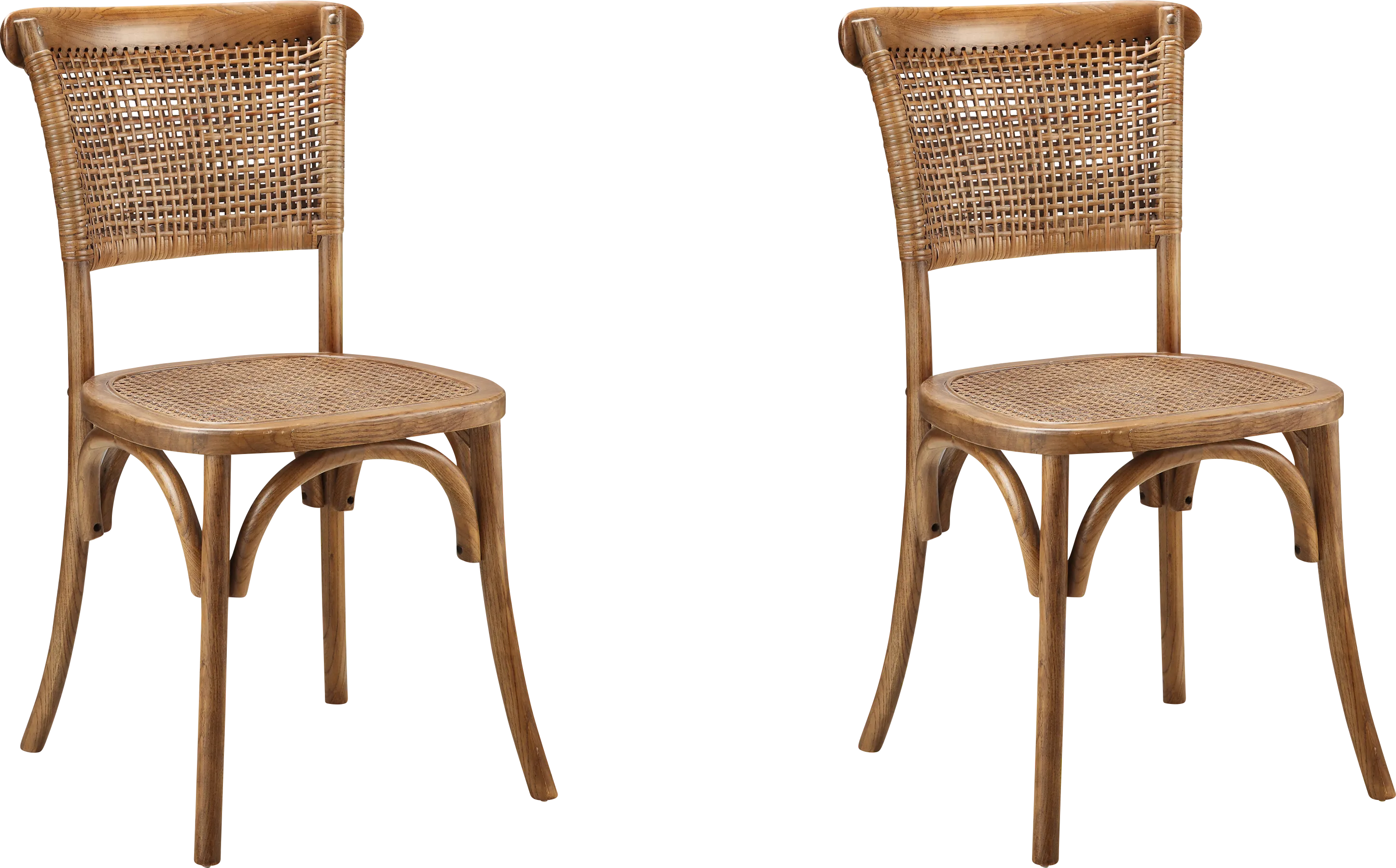 Aitken Brown Side Chair, Set of 2