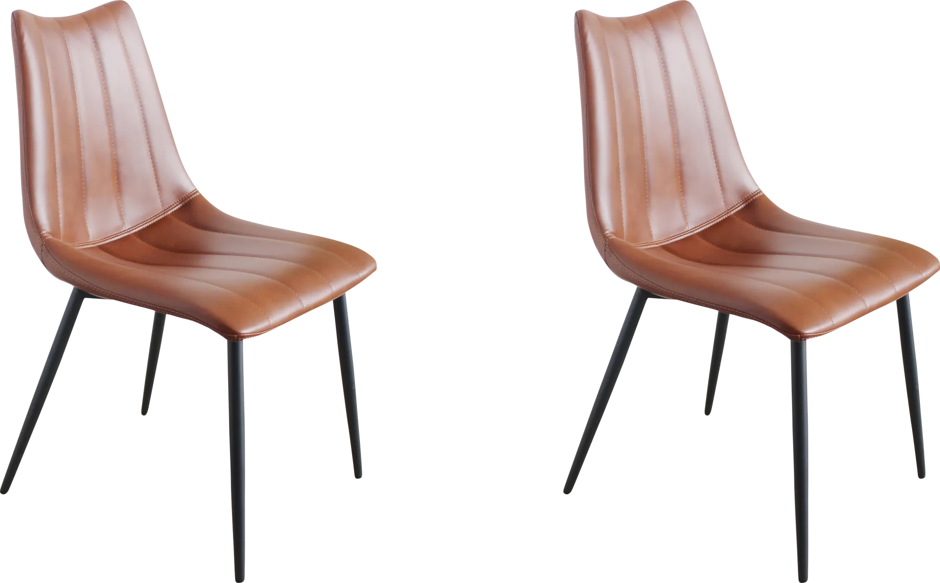 Tenton Brown Side Chair, Set of 2 - Image 1