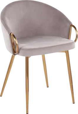 Alairen Silver Accent Chair