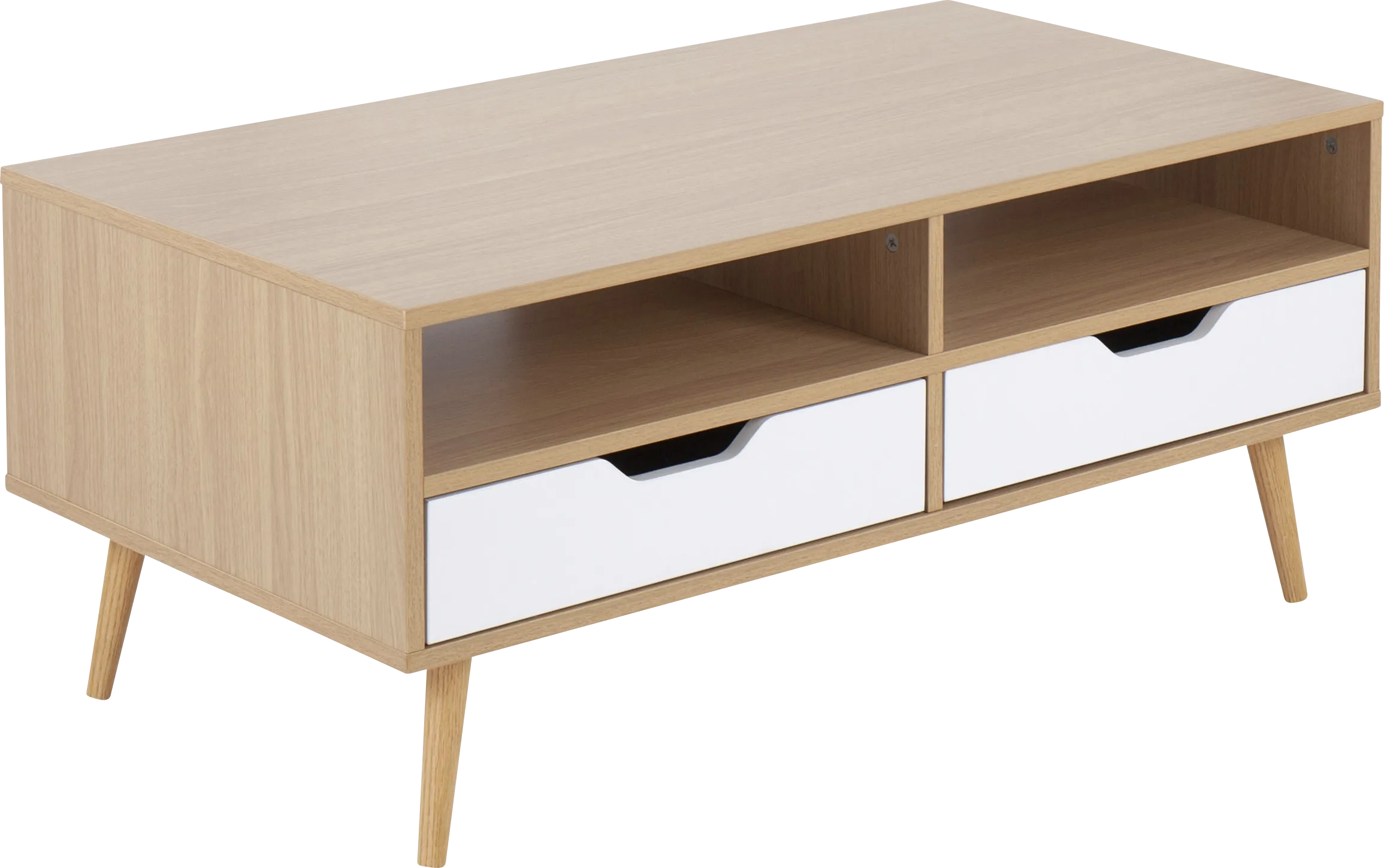 Bastella Natural Coffee Table - Thumbnail - Image 1