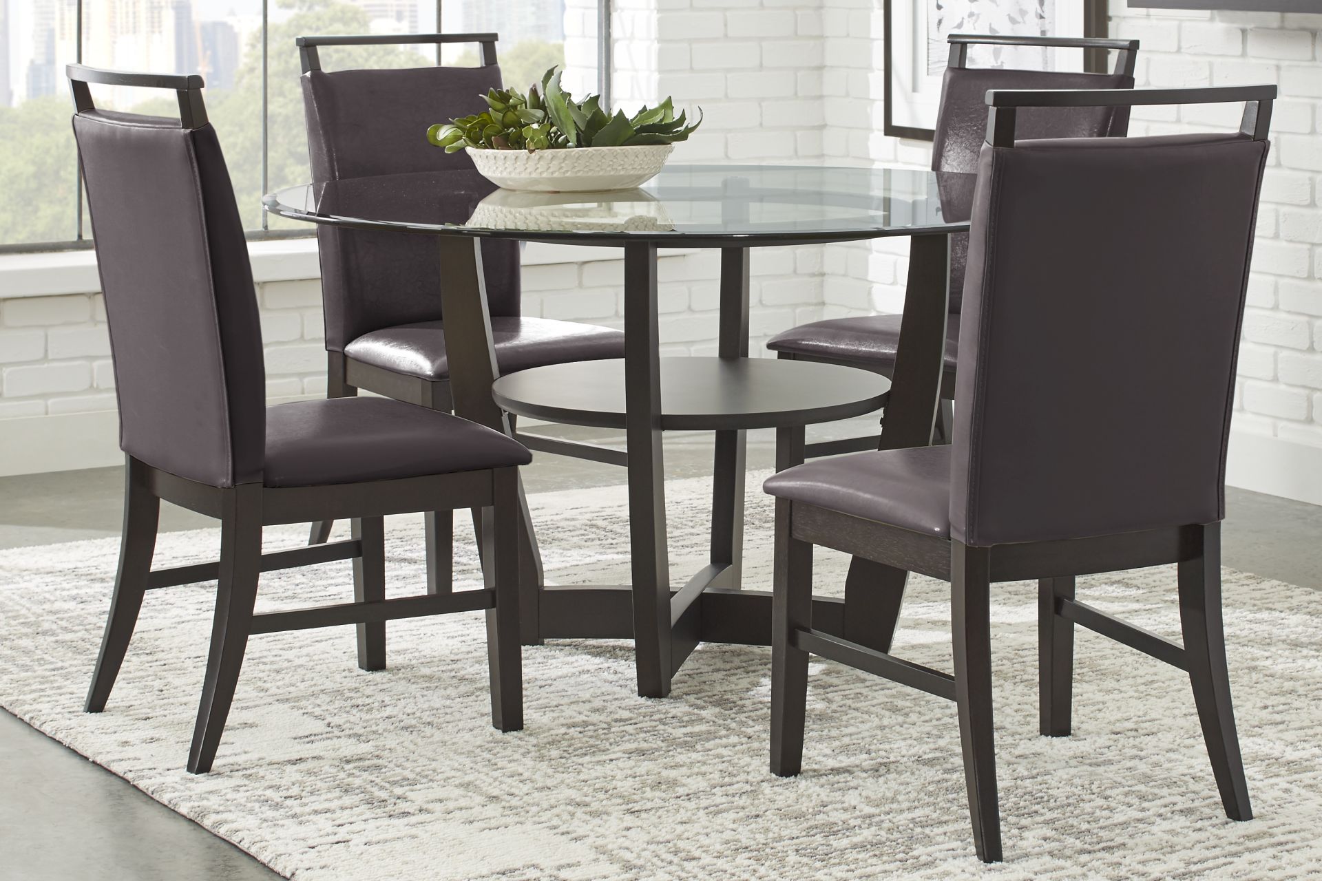 Ciara Brown Side Chair - Image 2