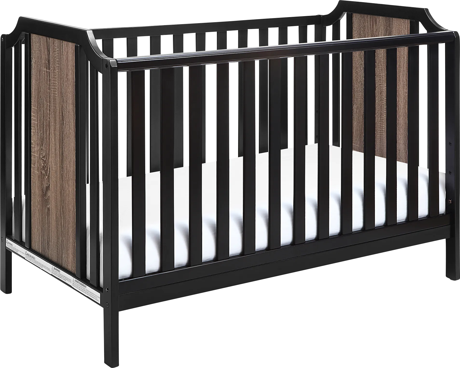 Kids Cheno Black Crib - Image 1