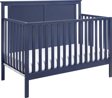 Kids Crownspoint Blue Convertible Crib