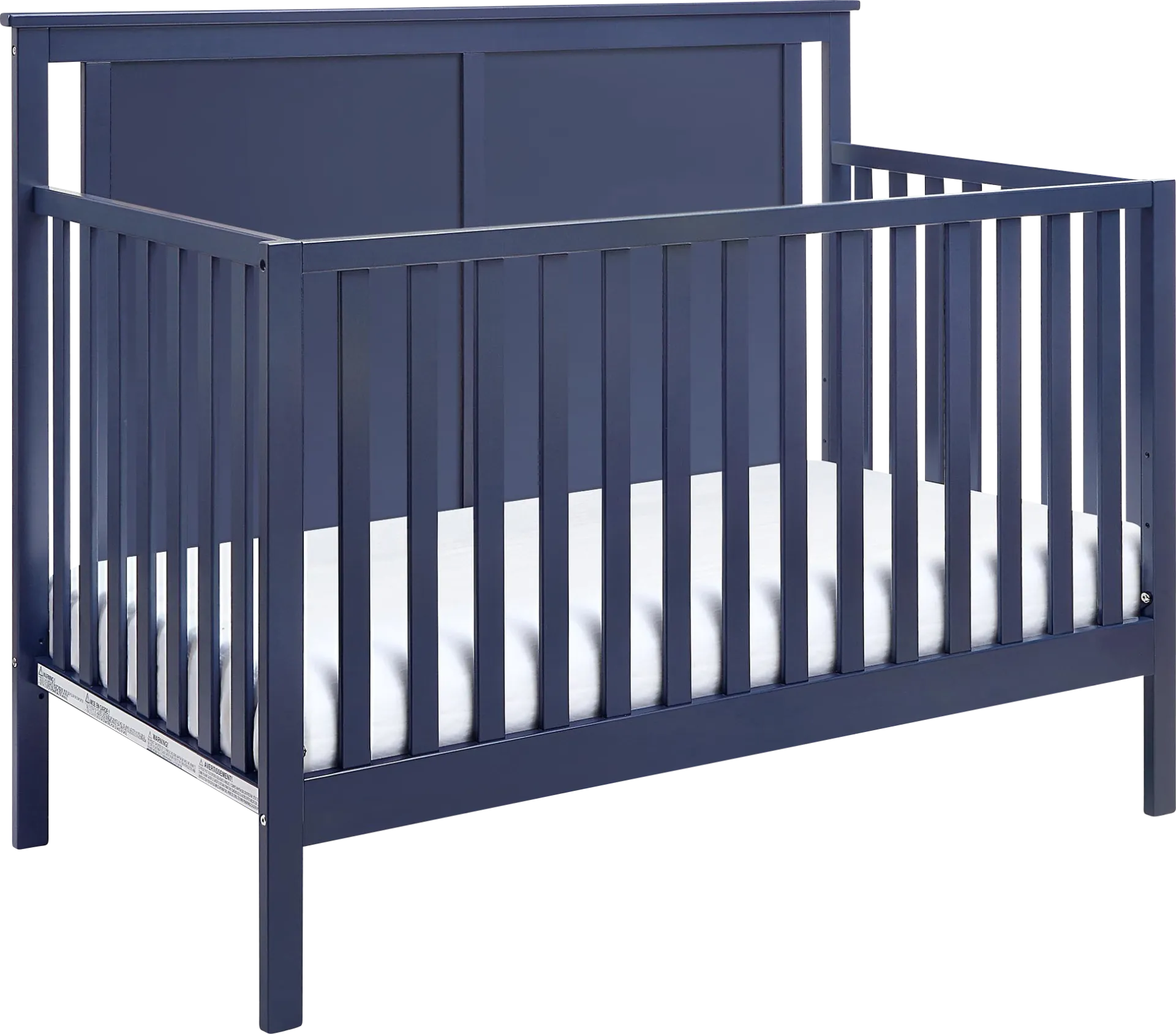 Kids Crownspoint Blue Convertible Crib - Image 1