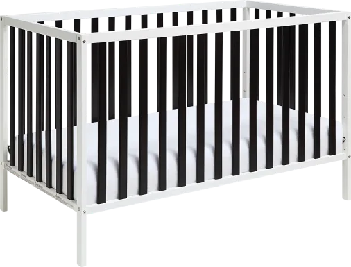 Kids Canticle Black/White Crib