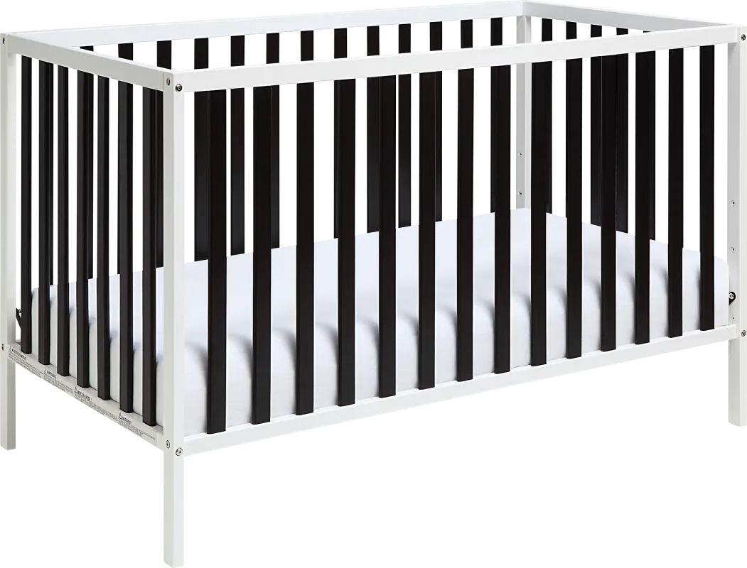 Kids Canticle Black/White Crib