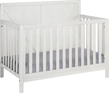Kids Boysenberry Gray Crib