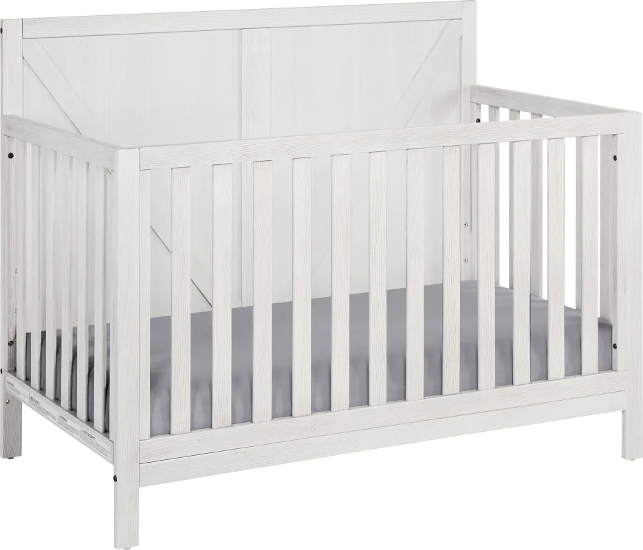 Kids Boysenberry Gray Crib
