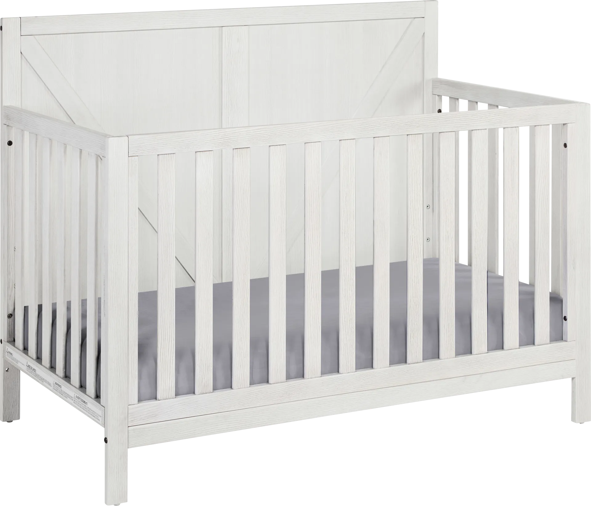 Kids Boysenberry Gray Crib - Image 1