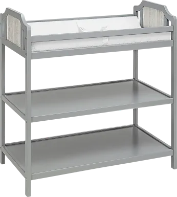Kids Cheno Gray Changing Table