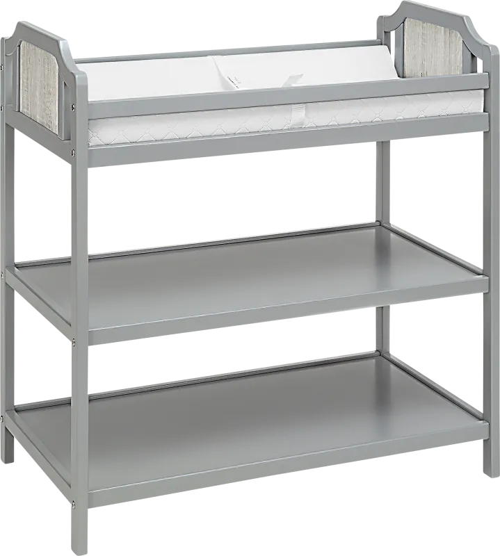 Kids Cheno Gray Changing Table