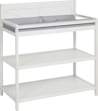 Kids Boysenberry Gray Changing Table