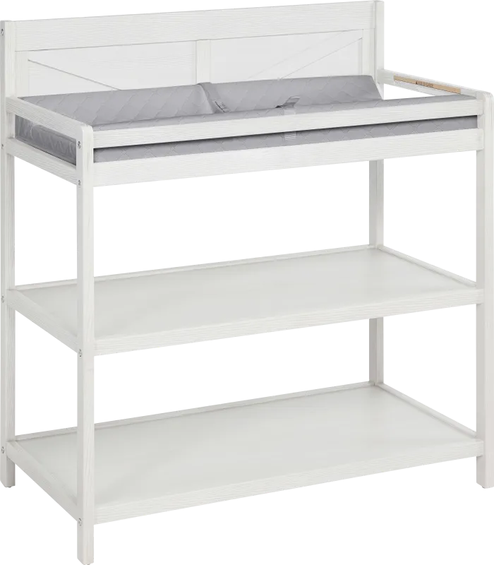 Kids Boysenberry Gray Changing Table