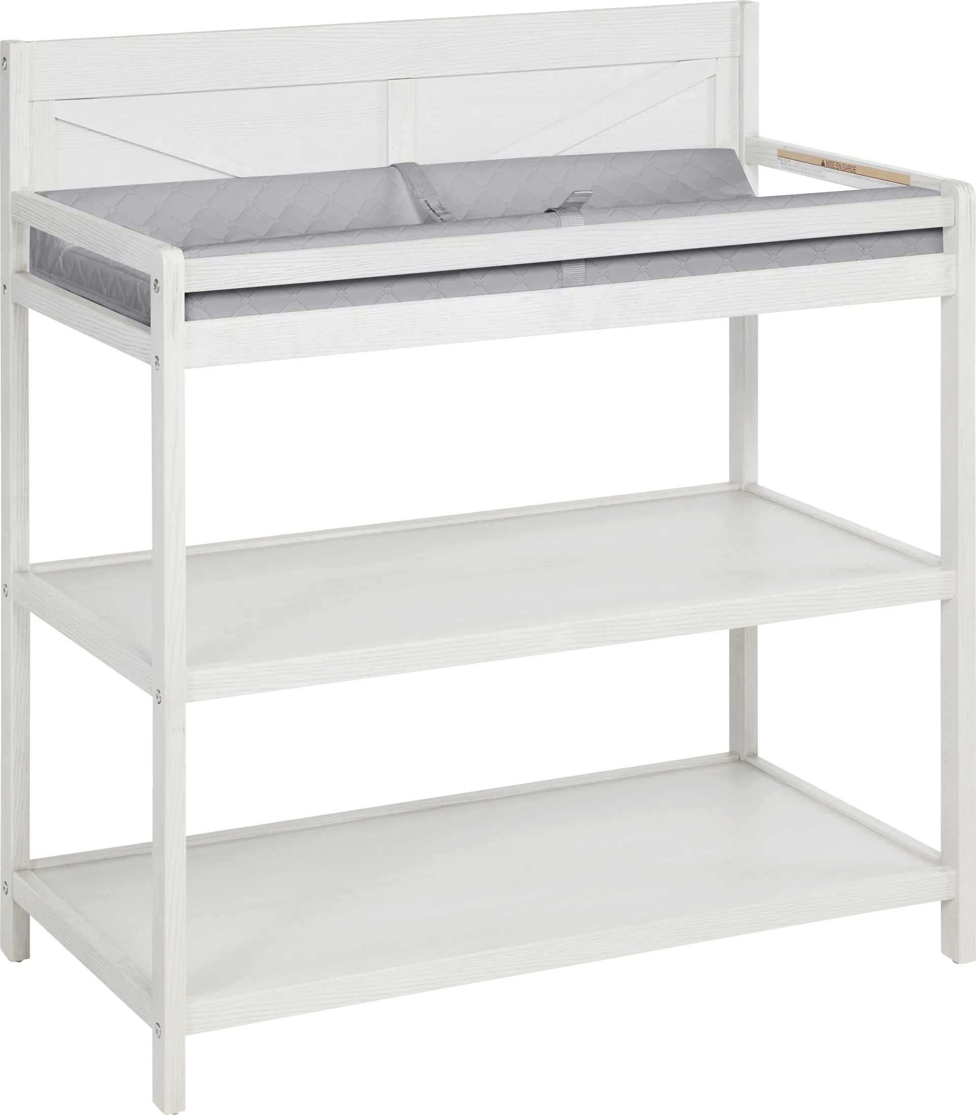 Kids Boysenberry Gray Changing Table - Image 1