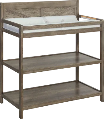 Kids Boysenberry Brown Changing Table