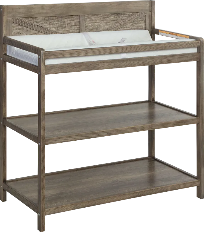 Kids Boysenberry Brown Changing Table