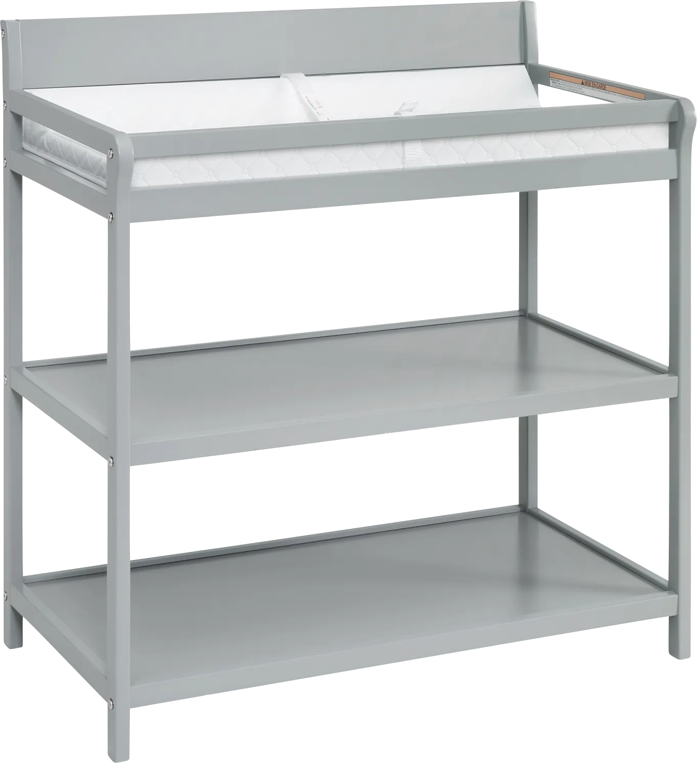 Kids Brockhill Gray Changing Table - Thumbnail - Image 1