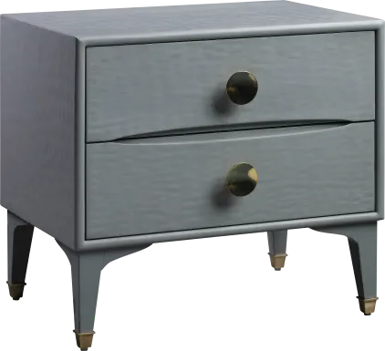 Delera Gray Nightstand