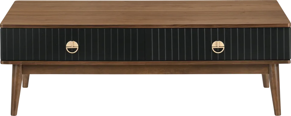 Amilialane Walnut Cocktail Table