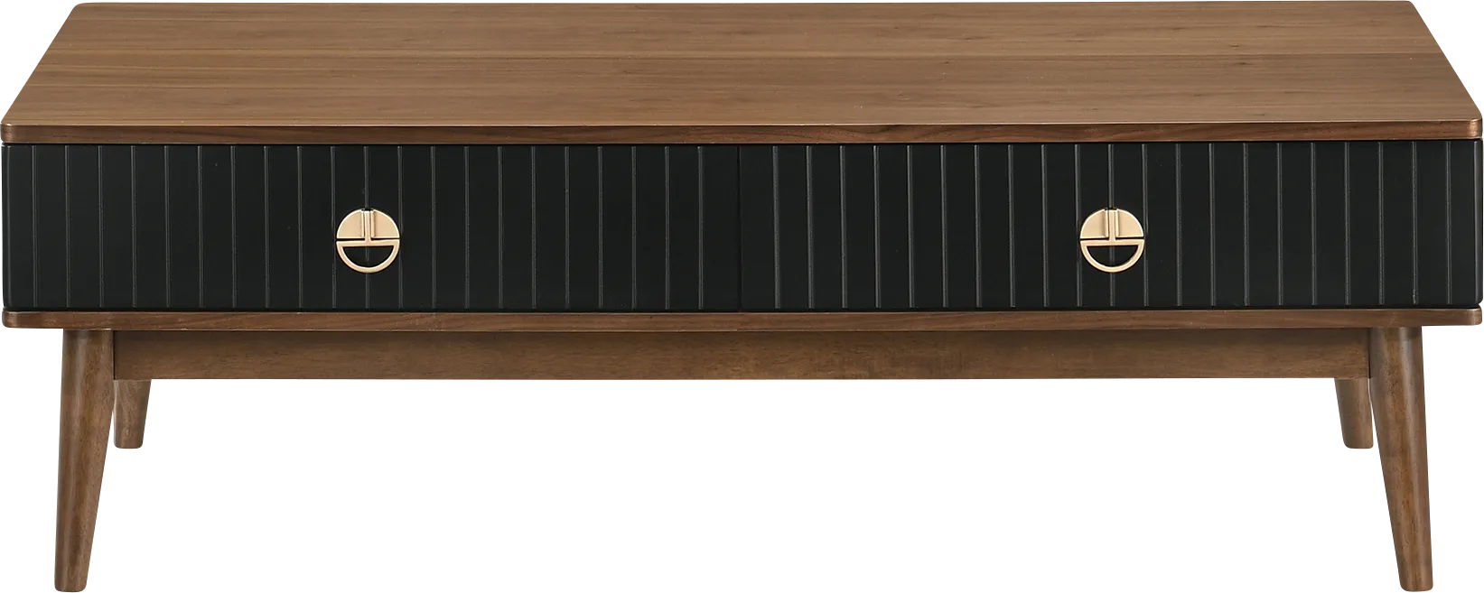 Amilialane Walnut Cocktail Table