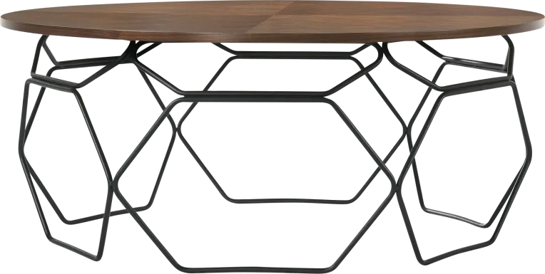 Casamare Walnut Cocktail Table