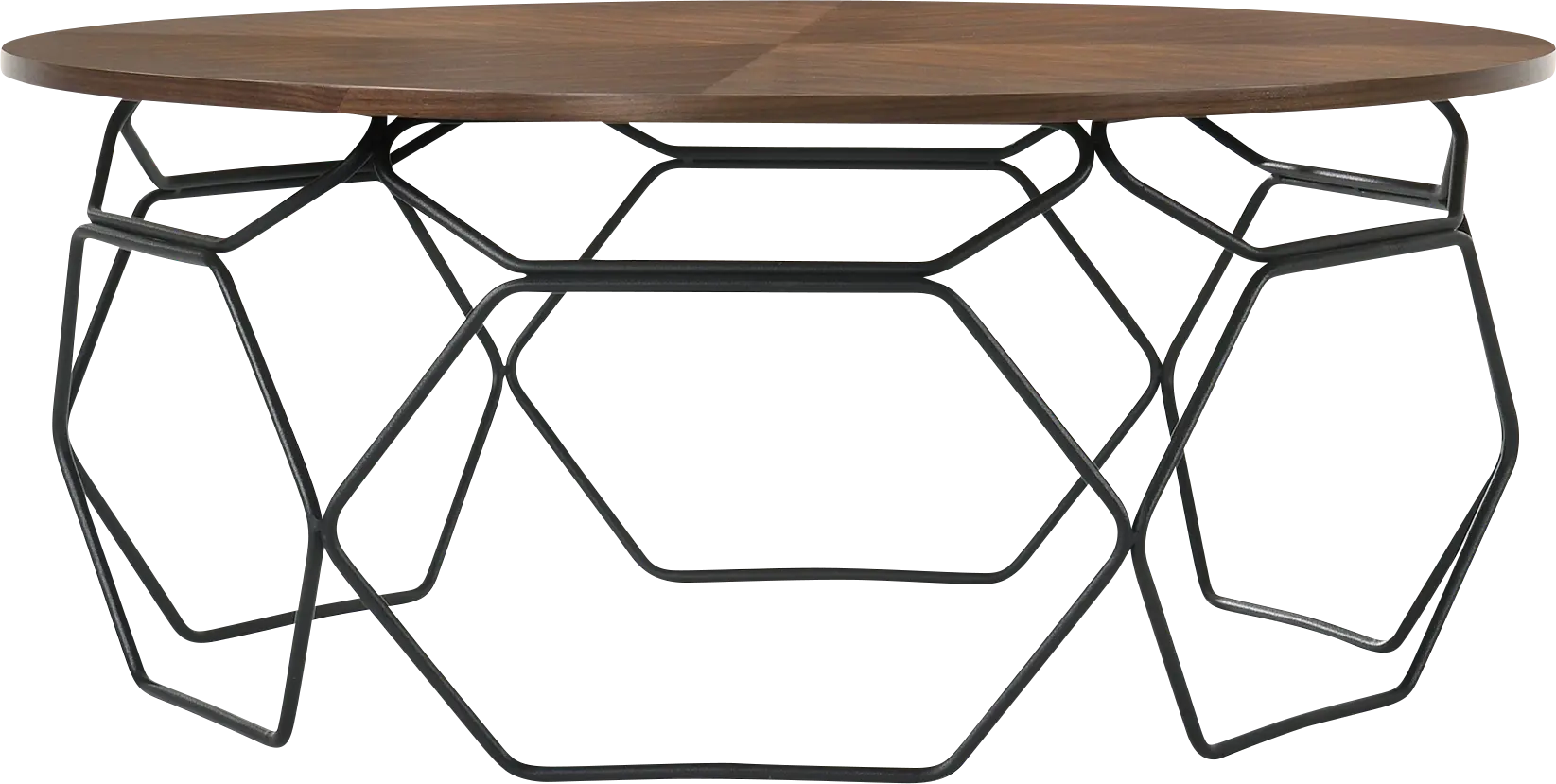 Casamare Walnut Cocktail Table