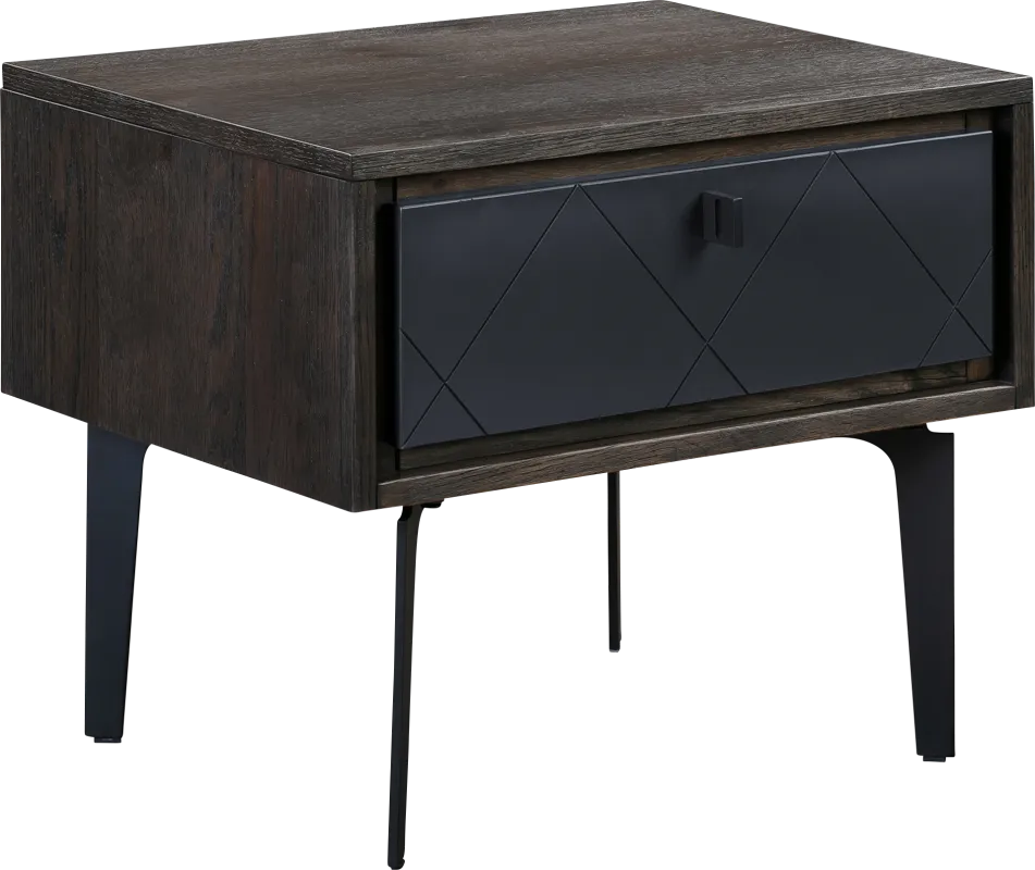 Caralyne Gray Nightstand