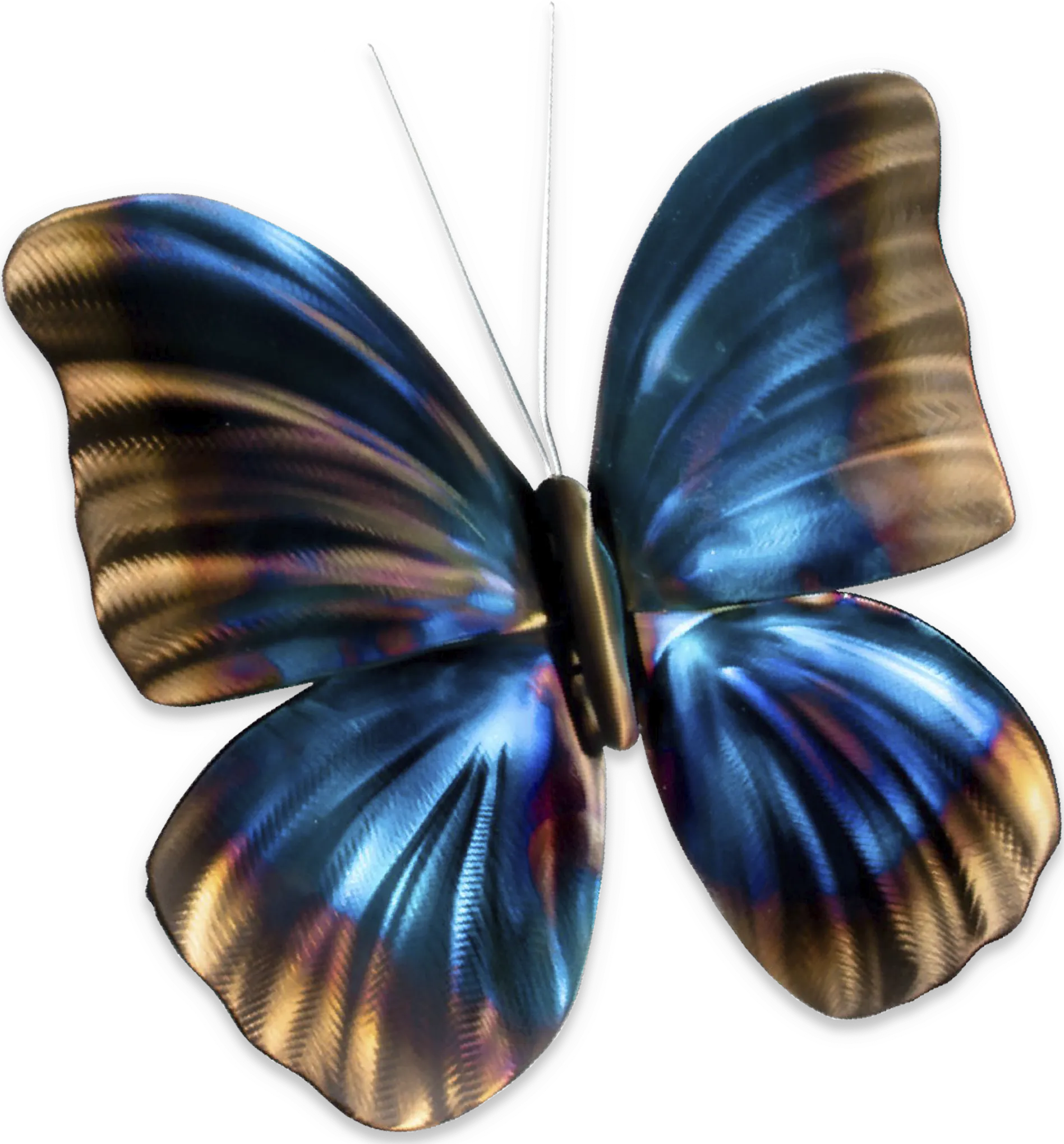 Morpho Butterfly Blue Outdoor Artwork - Thumbnail - Image 1