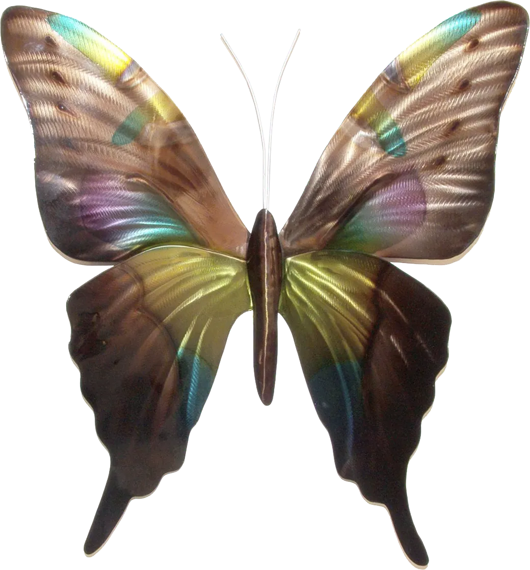 Spotted Butterfly Multi Outdoor Artwork - Image 1