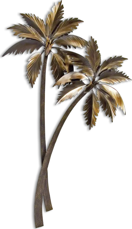 Palasari Palms II Bronze Outdoor Artwork