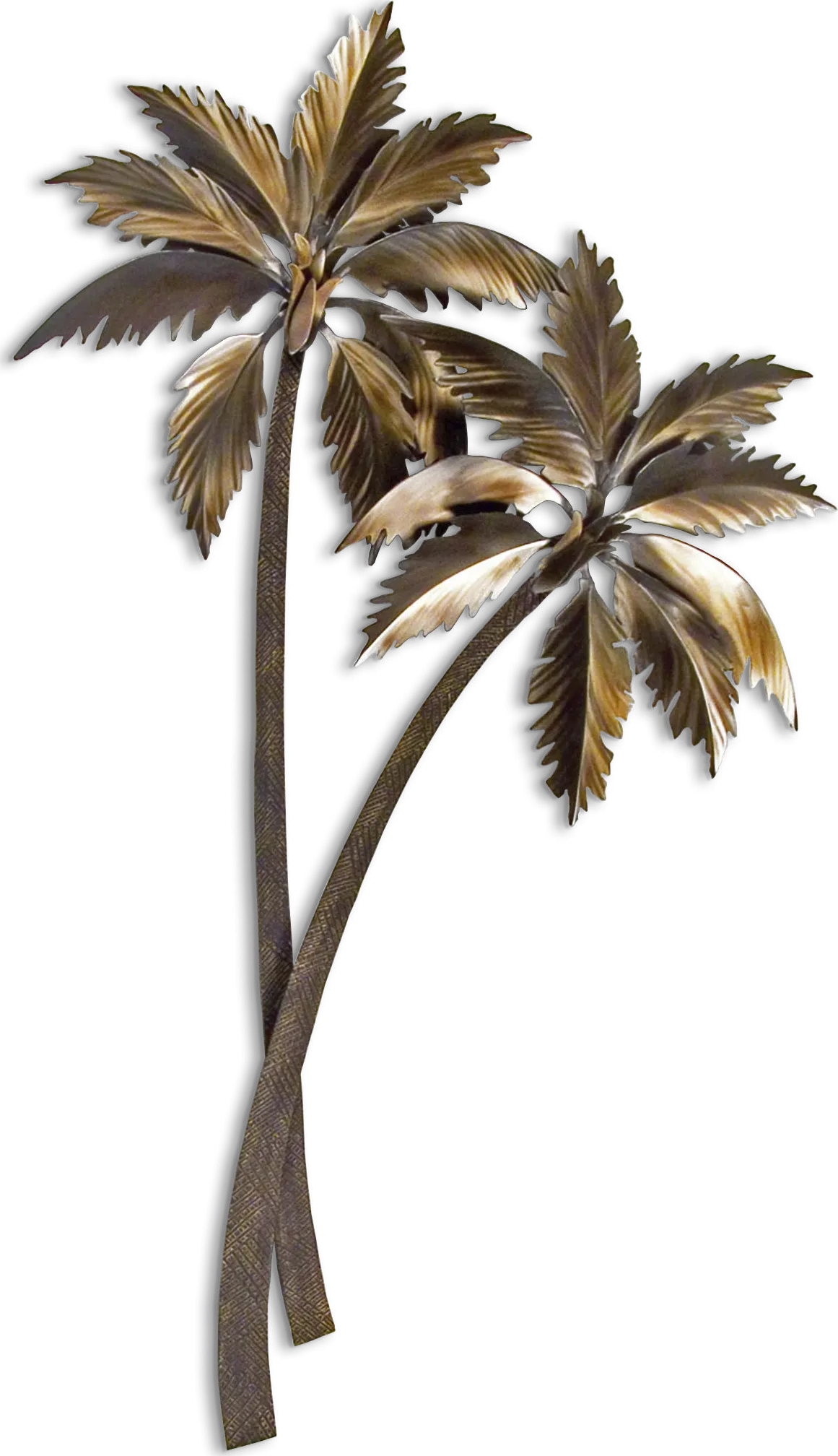 Palasari Palms II Bronze Outdoor Artwork - Image 1