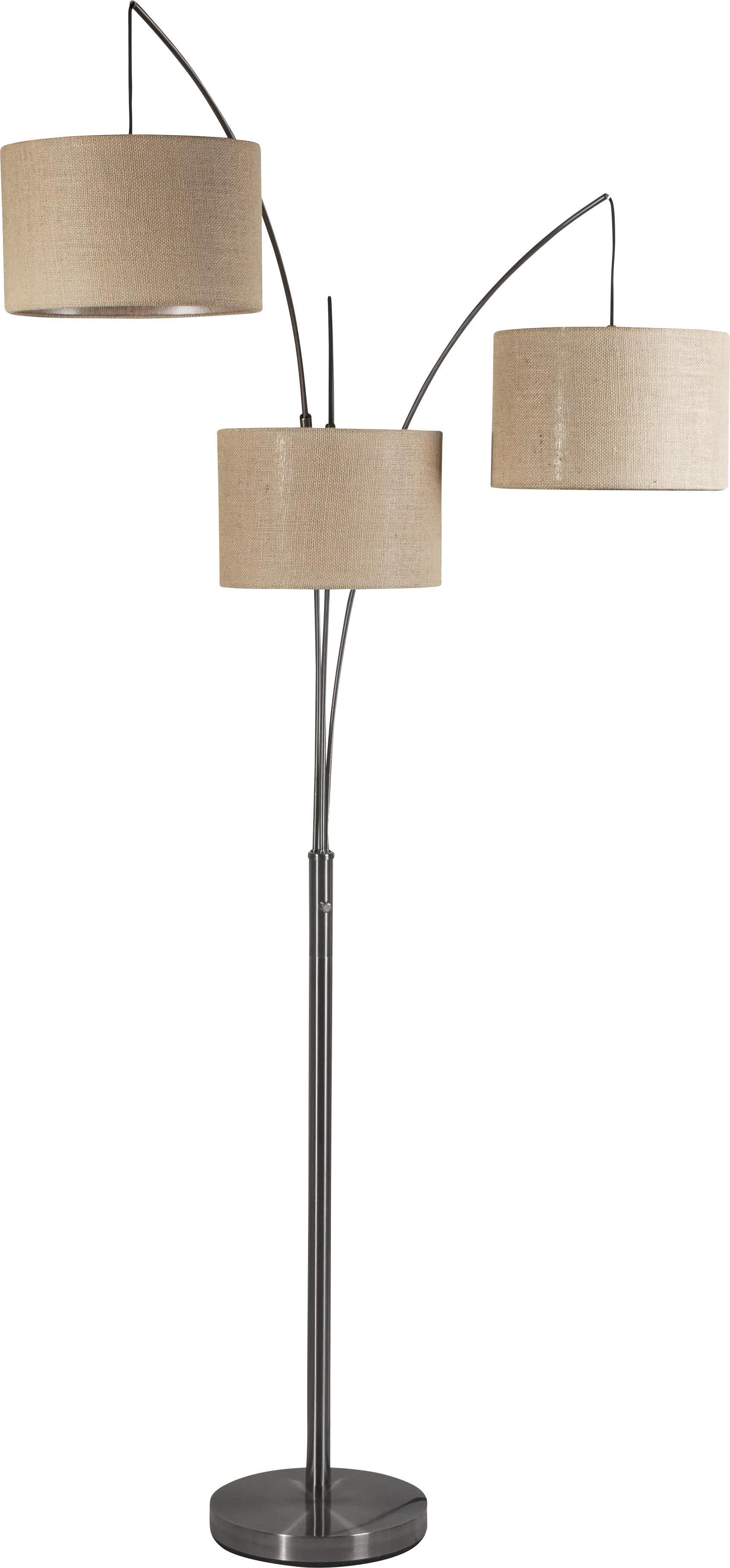 Trinity Place Pewter Floor Lamp